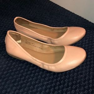 Pink ballet flats